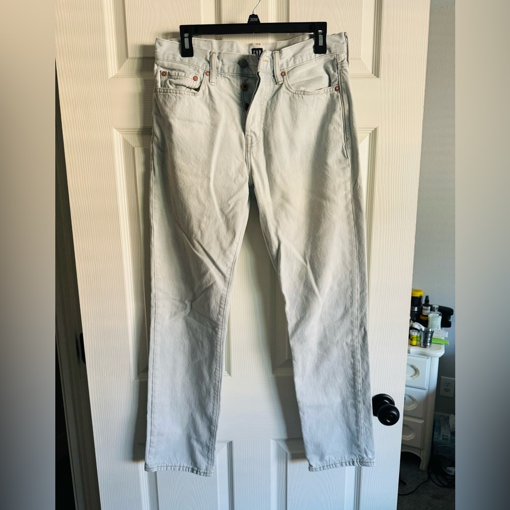 GAP easy fit Gray Straight Jeans Classic Style